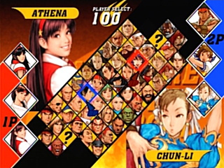 CAPCOM VS. SNK 2 MILLIONAIRE FIGHTING 2001@LN^[ZNg